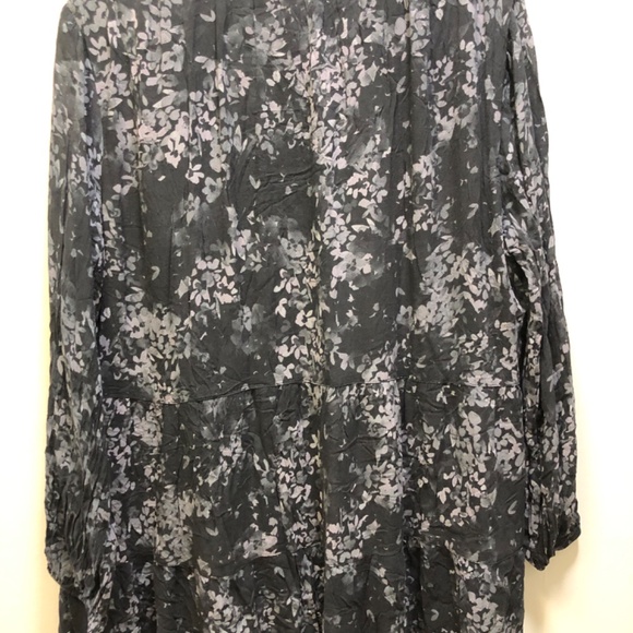 Anthropologie Cloth & Stone Breezy Floral Tunic Large - Picture 3 of 5